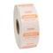 National Checking 1"x1" Trilingual Orange Saturday Dissolvable Label, PK1000 D106R - alternate 2